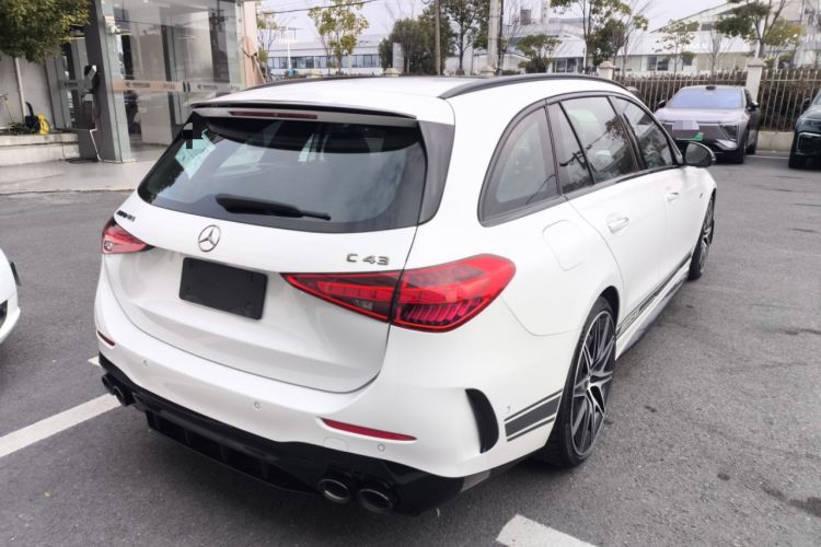 Used Mercedes-Benz C-Class AMG 2023 AMG C 43 4MATIC Estate Special Edition Rear Right 45 Deg