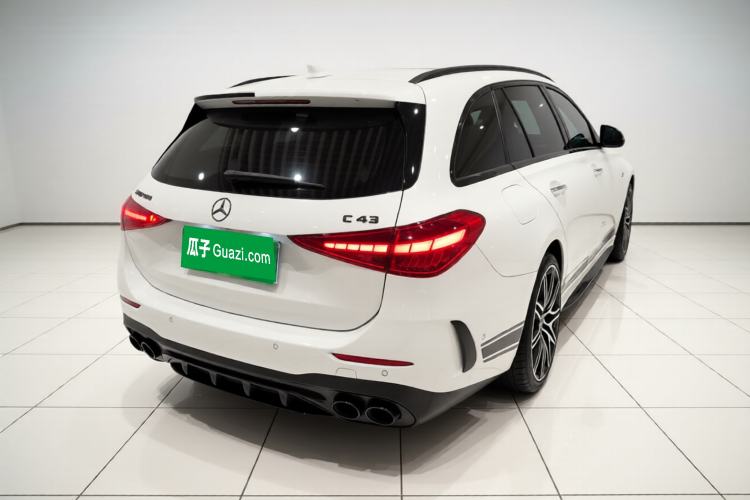 Used Mercedes-Benz C-Class AMG 2023 AMG C 43 4MATIC Estate Special Edition Rear Right 45 Deg