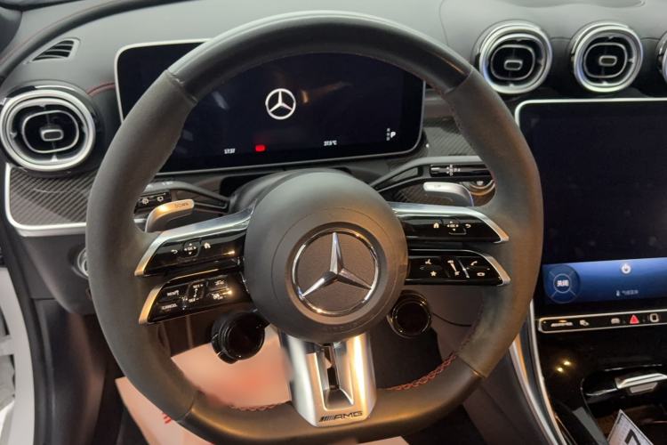 Used Mercedes-Benz C-Class AMG 2023 AMG C 43 4MATIC Estate Special Edition Steering Wheel
