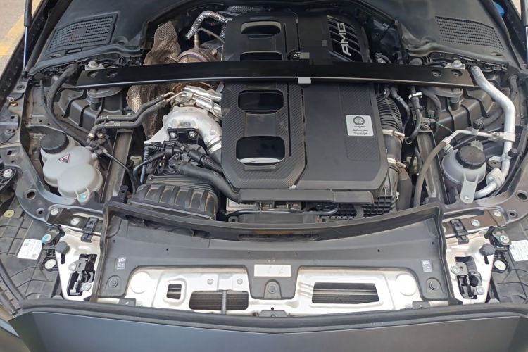 Used Mercedes-Benz C-Class AMG 2024 AMG C 43 4MATIC Engine Bay