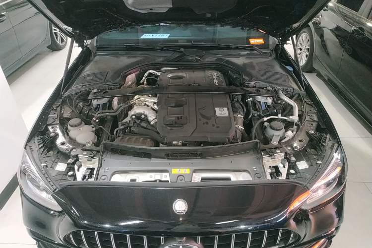 Used Mercedes-Benz C-Class AMG 2024 Facelift AMG C 43 4MATIC Engine Bay