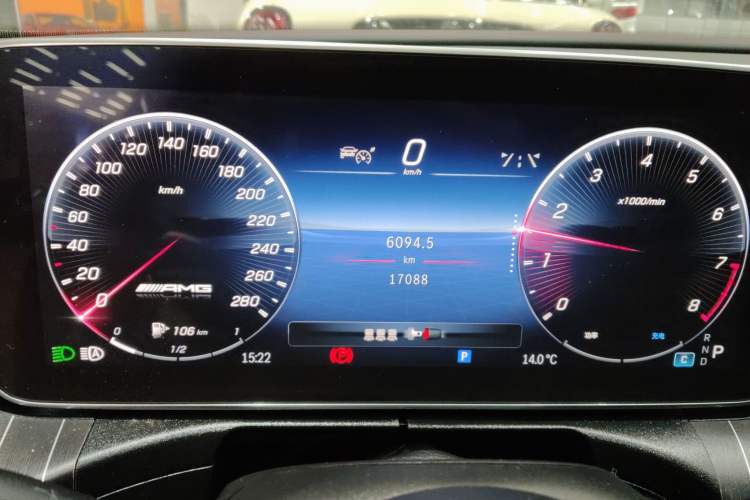 Used Mercedes-Benz C-Class AMG 2024 Facelift AMG C 43 4MATIC Instrument Cluster