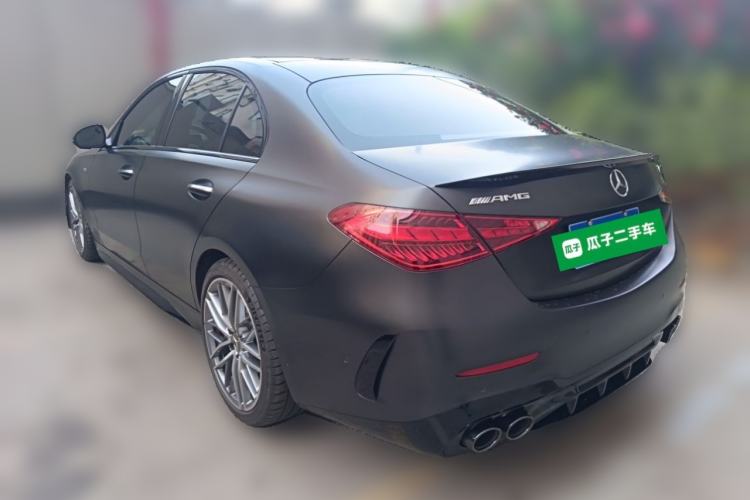 Used Mercedes-Benz C-Class AMG 2024 AMG C 43 4MATIC Rear Left 45 Deg