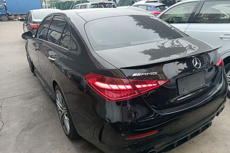 Used Mercedes-Benz C-Class AMG 2024 Facelift AMG C 43 4MATIC Rear Left 45 Deg