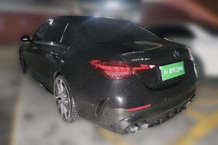 Used Mercedes-Benz C-Class AMG 2024 AMG C 43 4MATIC Rear Left 45 Deg
