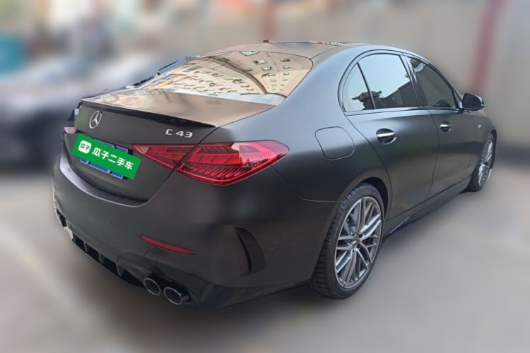 Used Mercedes-Benz C-Class AMG 2024 AMG C 43 4MATIC Rear Right 45 Deg
