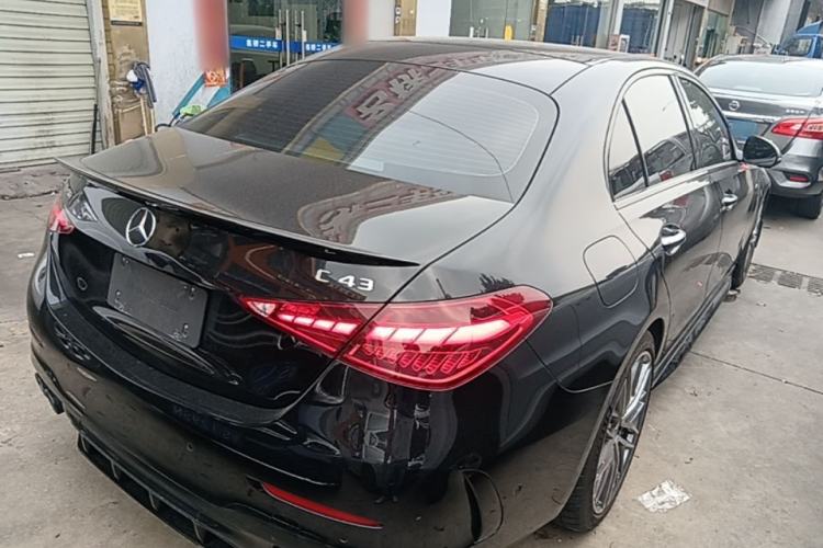 Used Mercedes-Benz C-Class AMG 2024 Facelift AMG C 43 4MATIC Rear Right 45 Deg