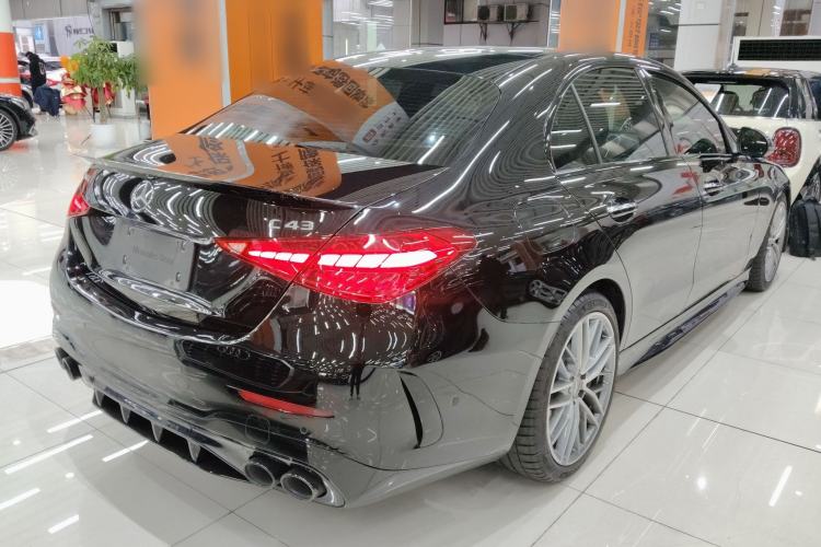 Used Mercedes-Benz C-Class AMG 2024 Facelift AMG C 43 4MATIC Rear Right 45 Deg