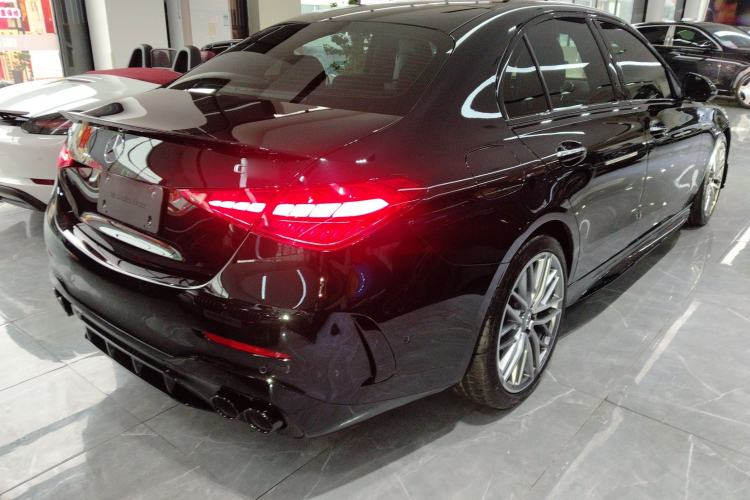 Used Mercedes-Benz C-Class AMG 2024 Facelift AMG C 43 4MATIC Rear Right 45 Deg