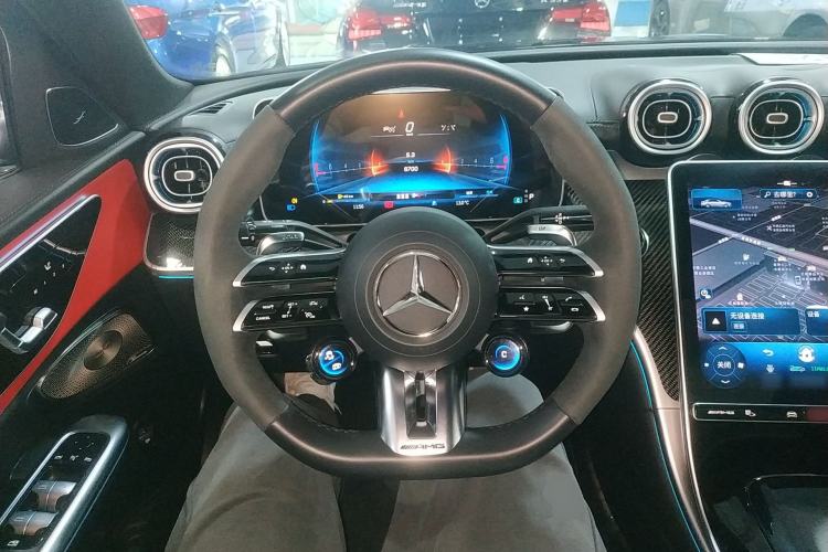 Used Mercedes-Benz C-Class AMG 2024 Facelift AMG C 43 4MATIC Steering Wheel