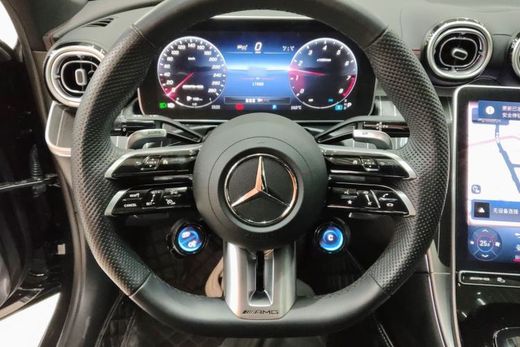 Used Mercedes-Benz C-Class AMG 2024 Facelift AMG C 43 4MATIC Steering Wheel