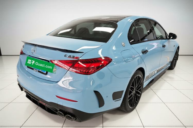 Used Mercedes-Benz C-Class AMG 2024 AMG C 43 4MATIC Rear Right 45 Deg