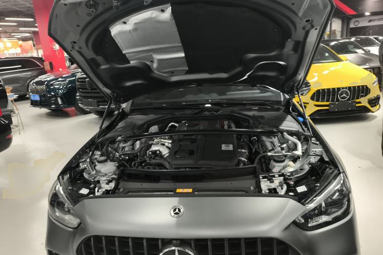 Used Mercedes-Benz C-Class AMG 2024 AMG C 43 4MATIC Engine Bay