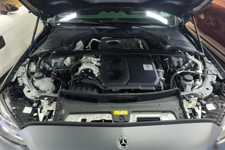 Used Mercedes-Benz C-Class AMG 2024 AMG C 43 4MATIC Special Edition Engine Bay