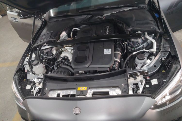 Used Mercedes-Benz C-Class AMG 2024 AMG C 43 4MATIC Special Edition Engine Bay