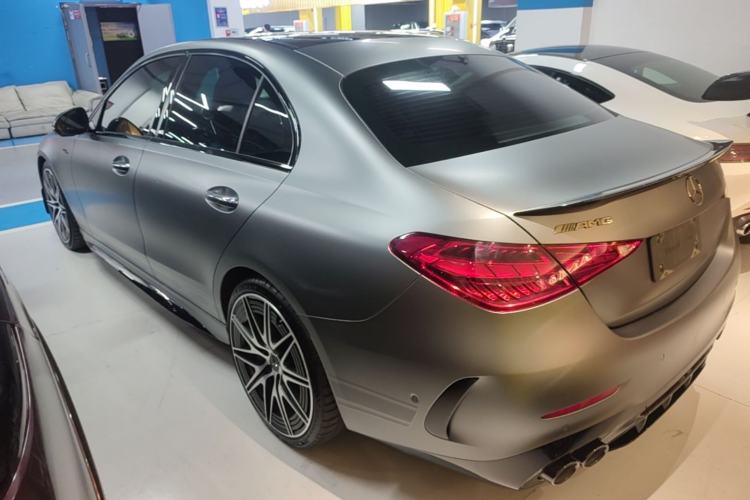 Used Mercedes-Benz C-Class AMG 2024 AMG C 43 4MATIC Special Edition Rear Left 45 Deg