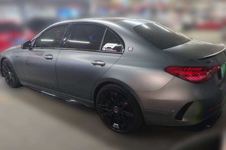 Used Mercedes-Benz C-Class AMG 2024 AMG C 43 4MATIC Special Edition Rear Left 45 Deg