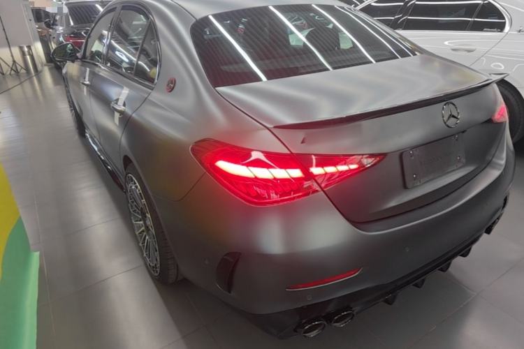 Used Mercedes-Benz C-Class AMG 2024 AMG C 43 4MATIC Special Edition Rear Left 45 Deg