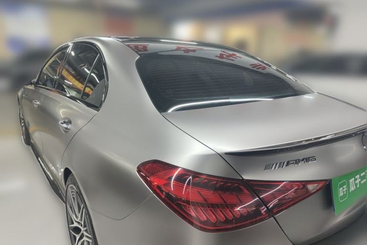 Used Mercedes-Benz C-Class AMG 2024 AMG C 43 4MATIC Rear Left 45 Deg