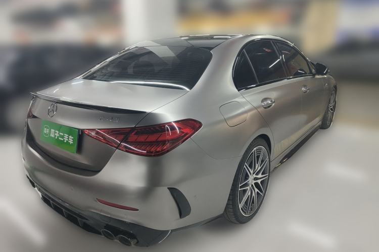 Used Mercedes-Benz C-Class AMG 2024 AMG C 43 4MATIC Rear Right 45 Deg
