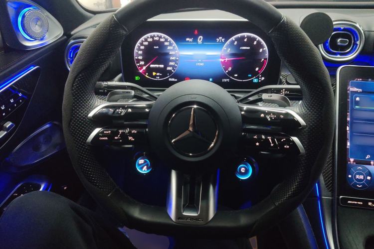 Used Mercedes-Benz C-Class AMG 2024 AMG C 43 4MATIC Special Edition Steering Wheel
