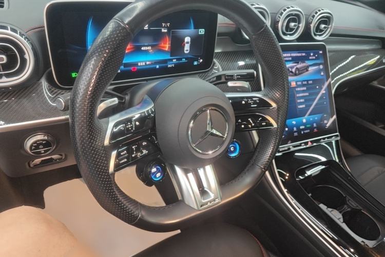 Used Mercedes-Benz C-Class AMG 2024 AMG C 43 4MATIC Special Edition Steering Wheel