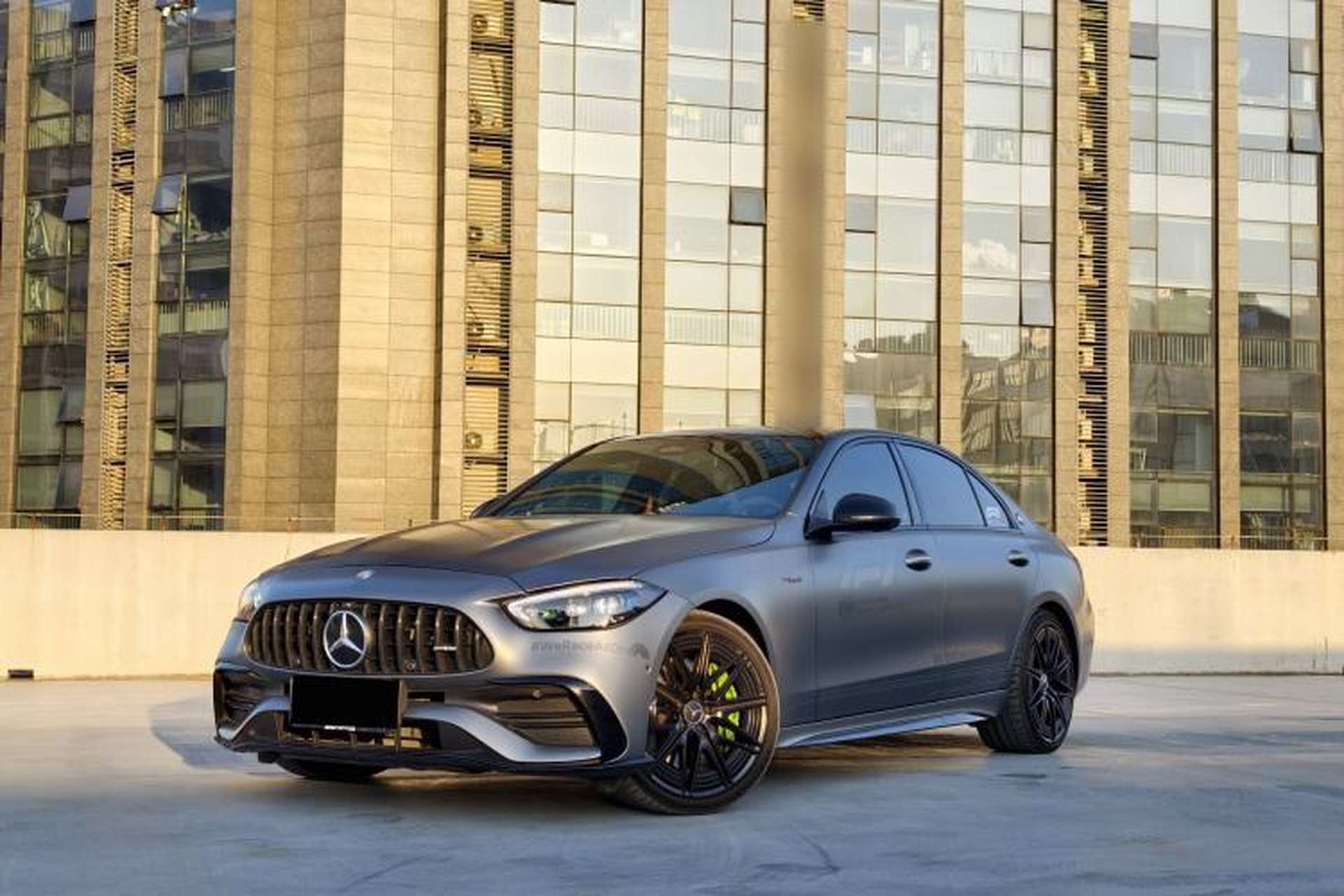 Used Mercedes-Benz C-Class AMG 2024 AMG C 43 4MATIC Special Edition Front Left 45 Deg