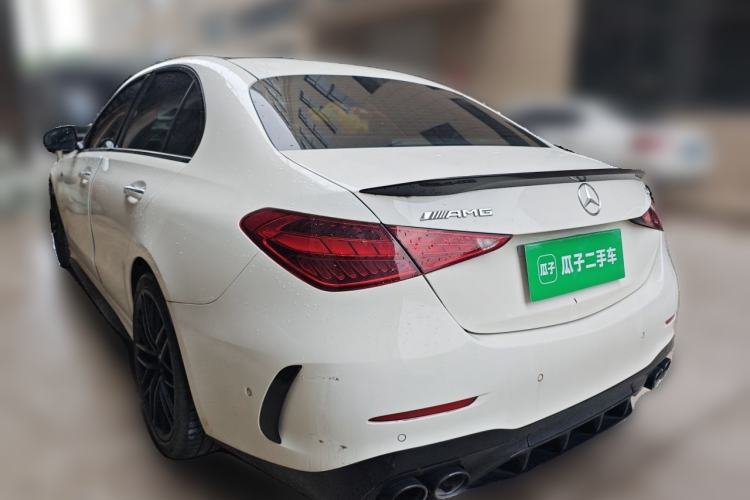 Used Mercedes-Benz C-Class AMG 2024 Facelift AMG C 43 4MATIC Rear Left 45 Deg