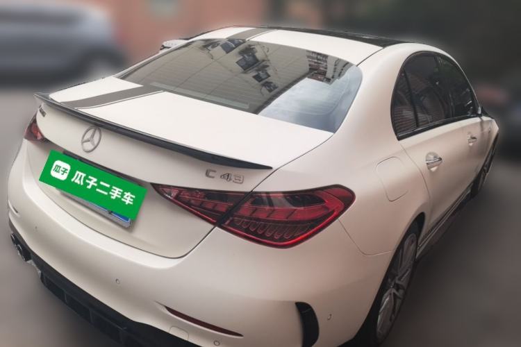 Used Mercedes-Benz C-Class AMG 2024 AMG C 43 4MATIC Rear Right 45 Deg