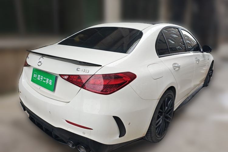 Used Mercedes-Benz C-Class AMG 2024 Facelift AMG C 43 4MATIC Rear Right 45 Deg