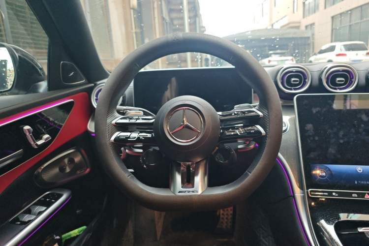 Used Mercedes-Benz C-Class AMG 2024 Facelift AMG C 43 4MATIC Steering Wheel