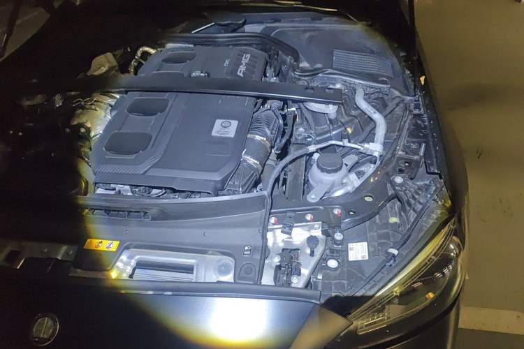 Used Mercedes-Benz C-Class AMG 2026 AMG C 43 4MATIC Engine Bay Left