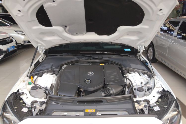 Used Mercedes-Benz C-Class New Energy 2025 C 350 eL Engine Bay