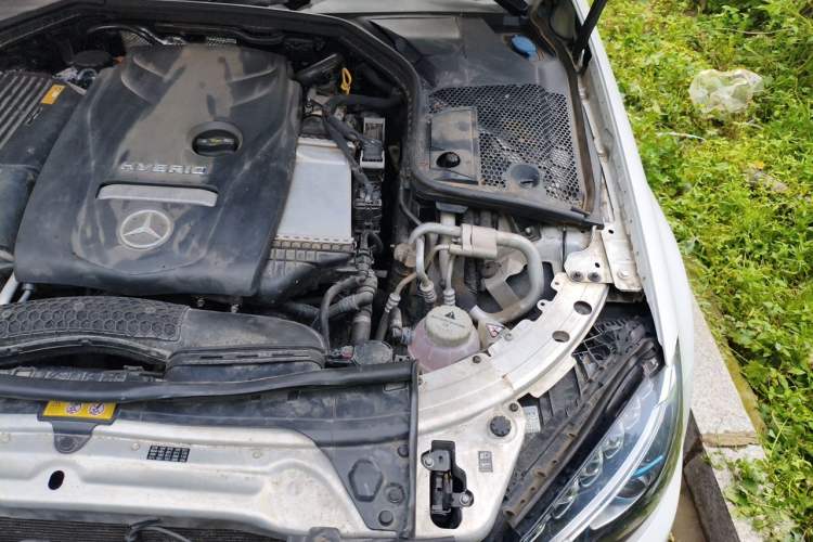 Used Mercedes-Benz C-Class New Energy 2016 C 350 eL Engine Bay Left