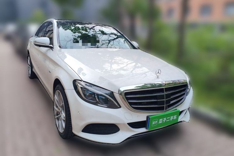 Used Mercedes-Benz C-Class New Energy 2016 C 350 eL Front Right 45 Deg