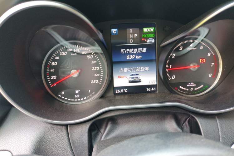 Used Mercedes-Benz C-Class New Energy 2016 C 350 eL Instrument Cluster
