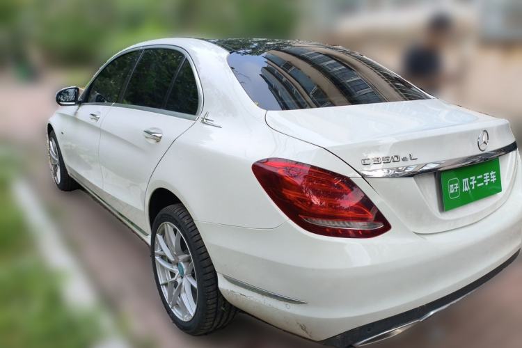 Used Mercedes-Benz C-Class New Energy 2016 C 350 eL Rear Left 45 Deg