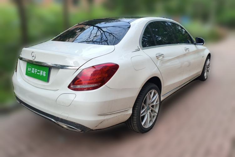 Used Mercedes-Benz C-Class New Energy 2016 C 350 eL Rear Right 45 Deg