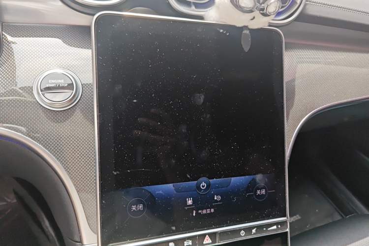 Used Mercedes-Benz C-Class New Energy 2023 C 350 eL Audio And AC Panel