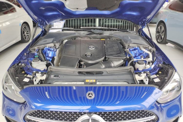 Used Mercedes-Benz C-Class New Energy 2023 C 350 eL Engine Bay