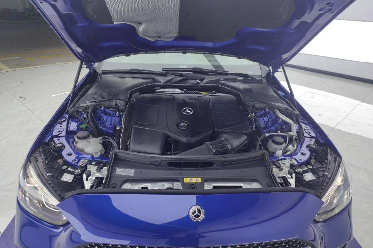 Used Mercedes-Benz C-Class New Energy 2023 C 350 eL Engine Bay