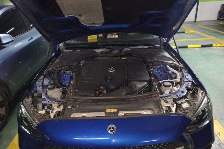 Used Mercedes-Benz C-Class New Energy 2023 C 350 eL Engine Bay