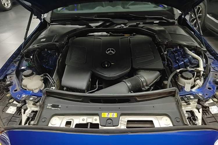 Used Mercedes-Benz C-Class New Energy 2023 C 350 eL Engine Bay