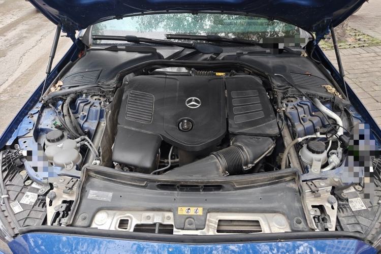 Used Mercedes-Benz C-Class New Energy 2023 Second Facelift C 350 eL Engine Bay