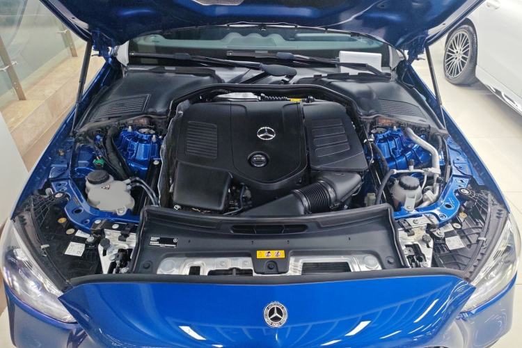 Used Mercedes-Benz C-Class New Energy 2023 C 350 eL Engine Bay