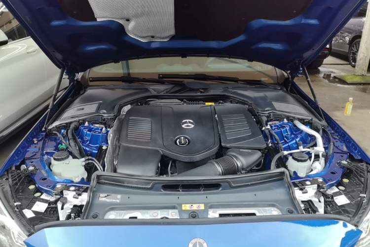Used Mercedes-Benz C-Class New Energy 2023 C 350 eL Engine Bay