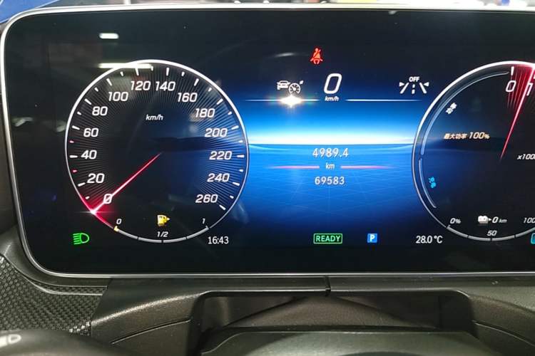 Used Mercedes-Benz C-Class New Energy 2023 C 350 eL Instrument Cluster