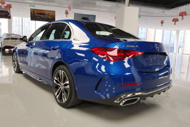 Used Mercedes-Benz C-Class New Energy 2023 C 350 eL Rear Left 45 Deg