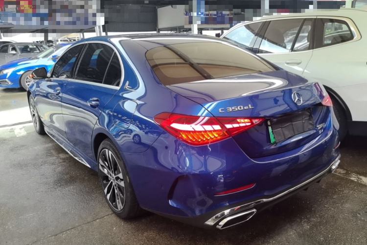 Used Mercedes-Benz C-Class New Energy 2023 C 350 eL Rear Left 45 Deg