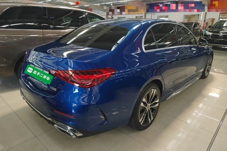 Used Mercedes-Benz C-Class New Energy 2023 C 350 eL Rear Right 45 Deg